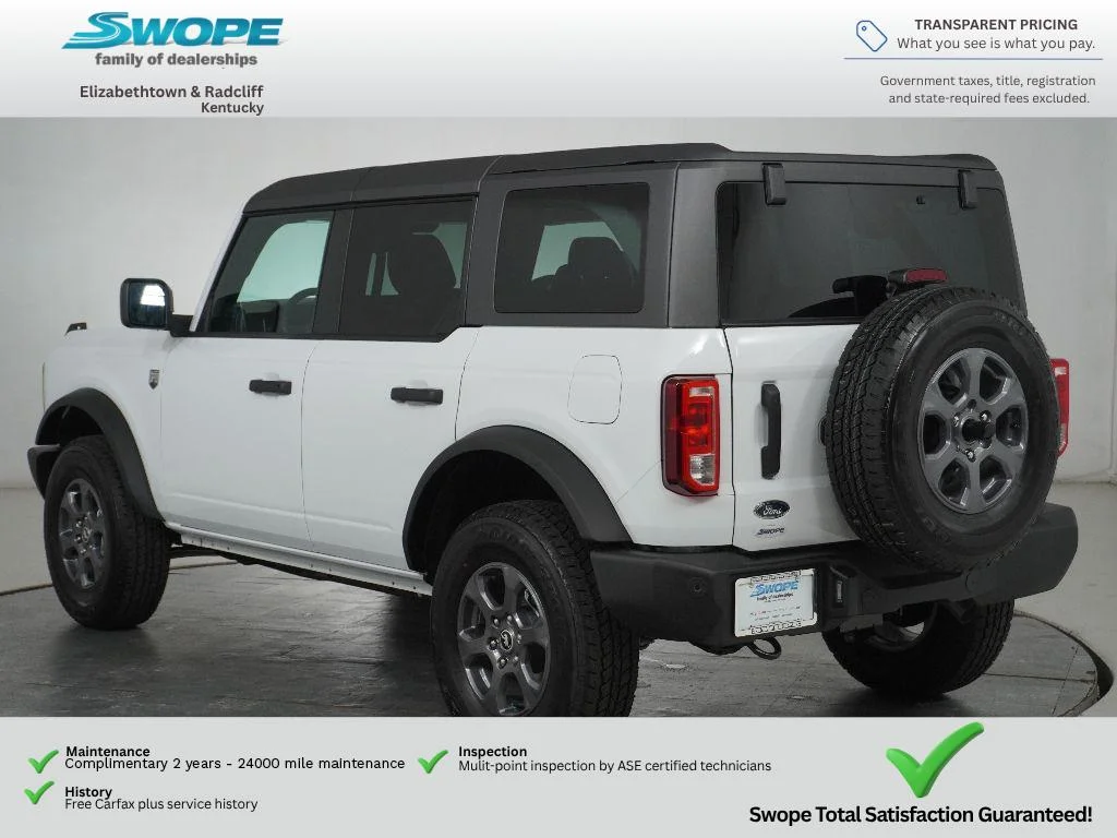 New 2025 Oxford White Ford Big Bend® image 7
