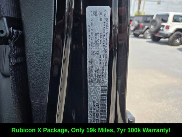 Certified Used 2025 Black Jeep Rubicon X image 20