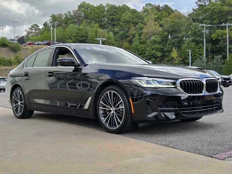 Used 2023 Jet Black BMW 530I SEDAN image 7