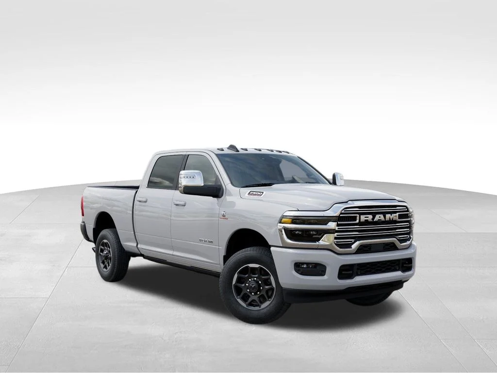 New 2026 Bright White Clear-Coat Exterior Paint RAM Laramie image 5