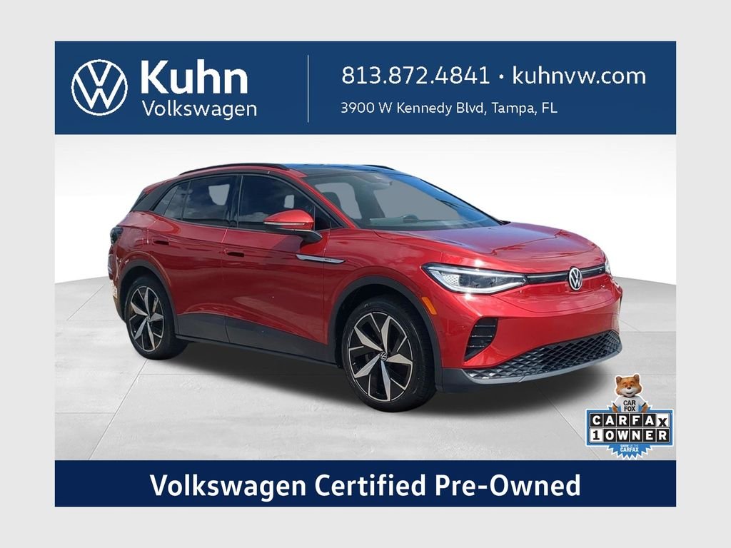 Certified Used 2024 Blue Volkswagen Pro S image 1