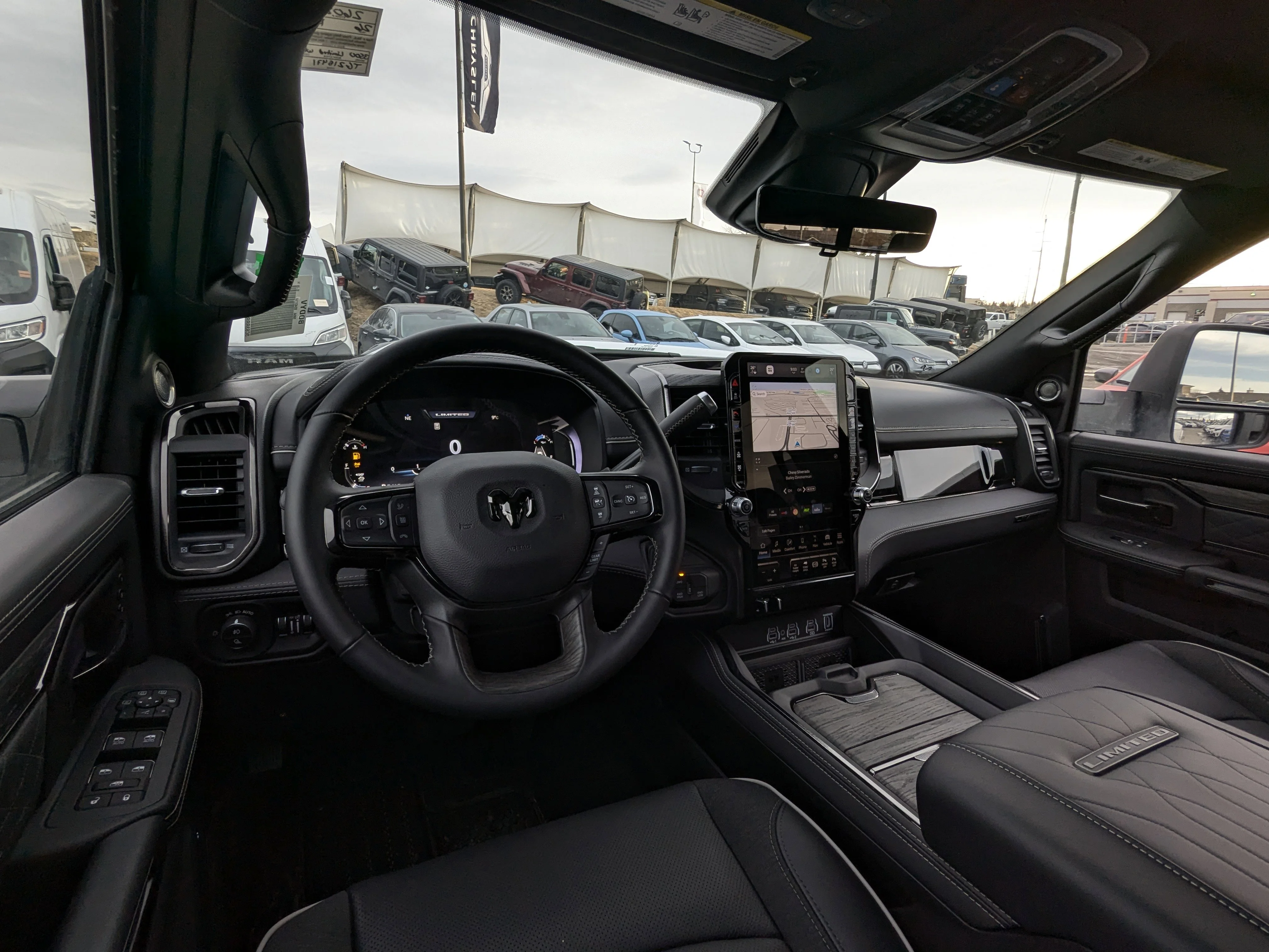 New 2026 White RAM Limited - Dually Max Tow Grp - Night Edition - Power Sunroof & Tons More! image 28