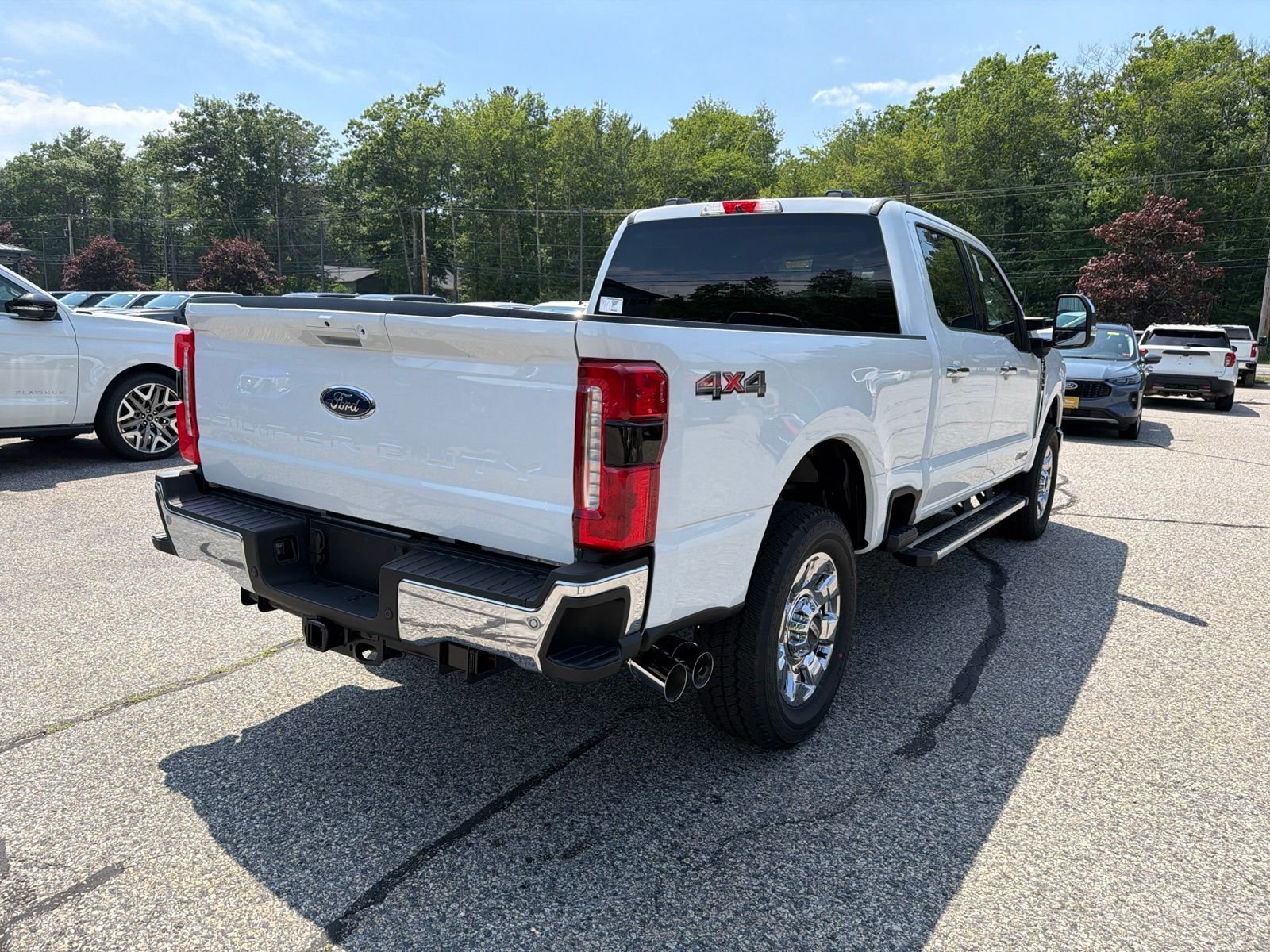 New 2026 Oxford White Ford F-250® Lariat® image 8