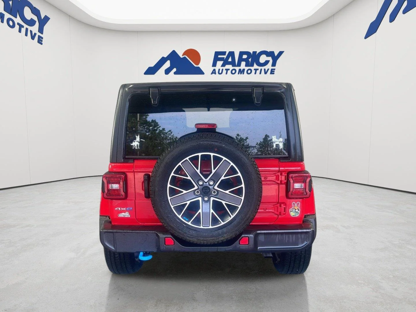 Used 2023 Firecracker Red Clearcoat Jeep Sahara image 8