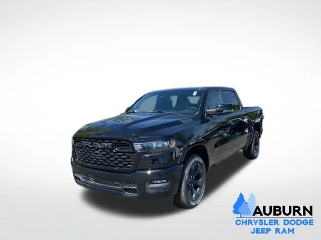 New 2026 Diamond Black Crystal Pearlcoat RAM BIG HORN image 3
