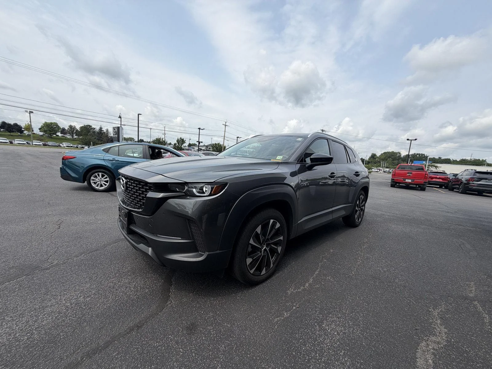 Used 2026 Machine Gray Metallic Mazda Premium Plus image 3