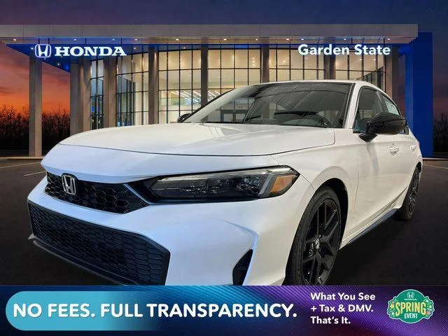 New 2026 White Honda Sport image 1