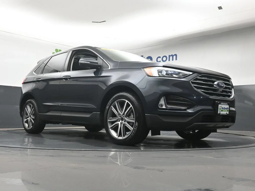 Used 2024 Blue Ford Titanium image 28