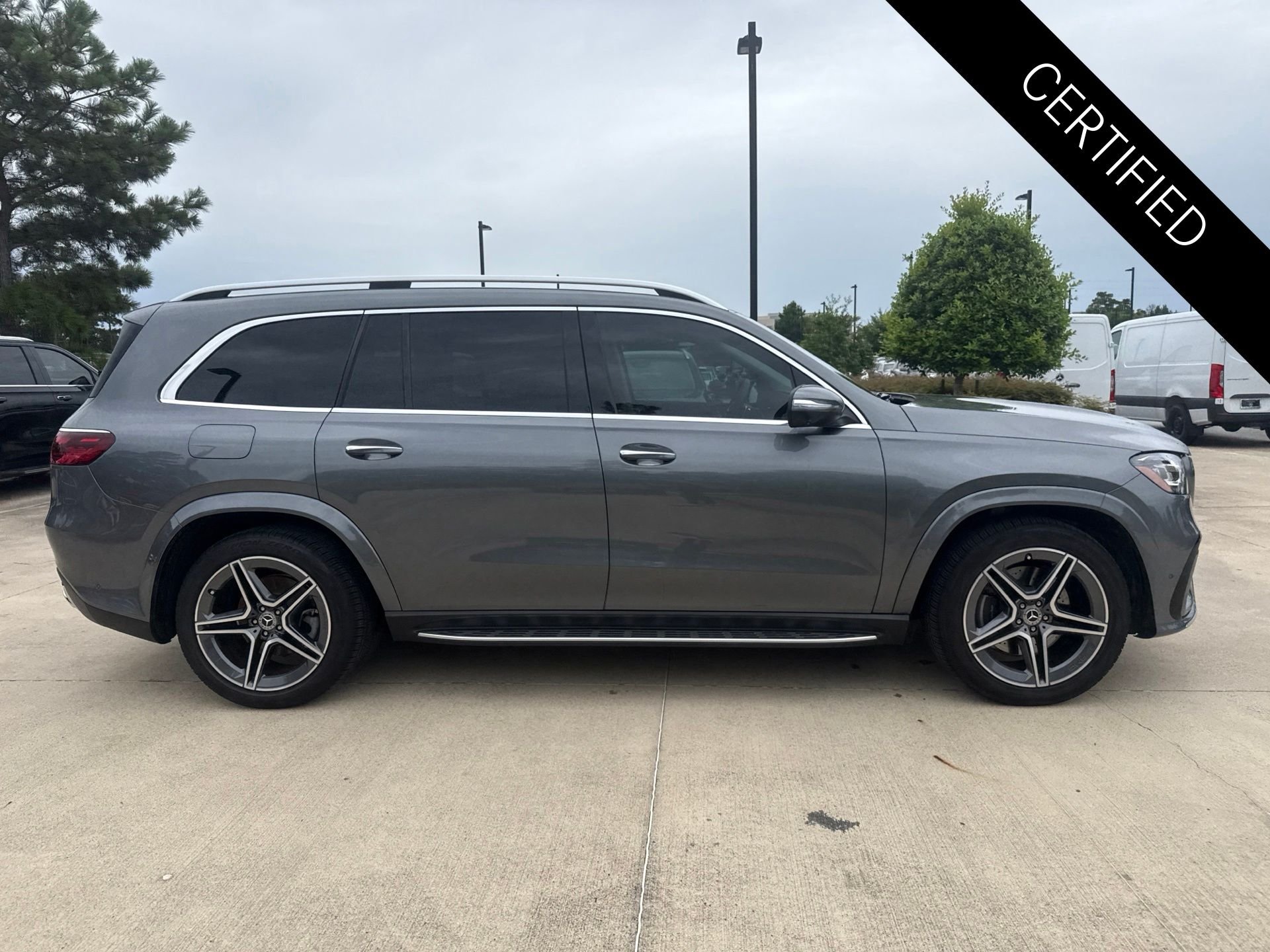 Certified Used 2026 Selenite Grey Metallic Mercedes-Benz GLS 450 image 3