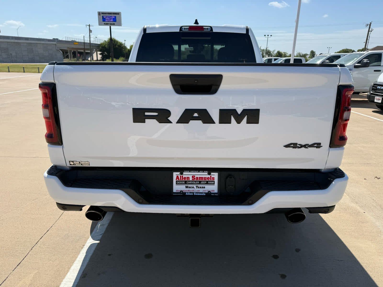 New 2026 Bright White Clearcoat Ram Express image 7