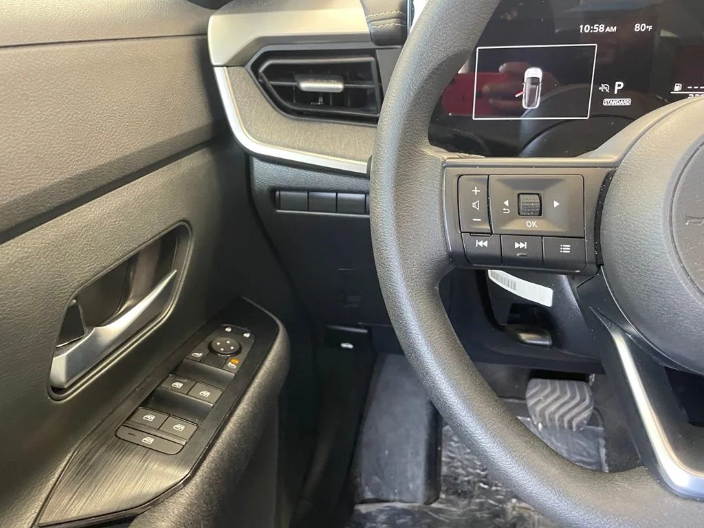 Certified Used 2025 Black Nissan SV image 12