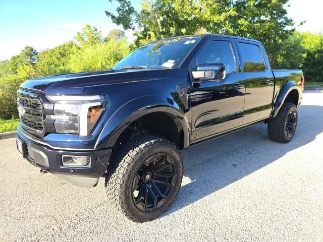 Used 2025 Blue Metallic Ford LARIAT image 1