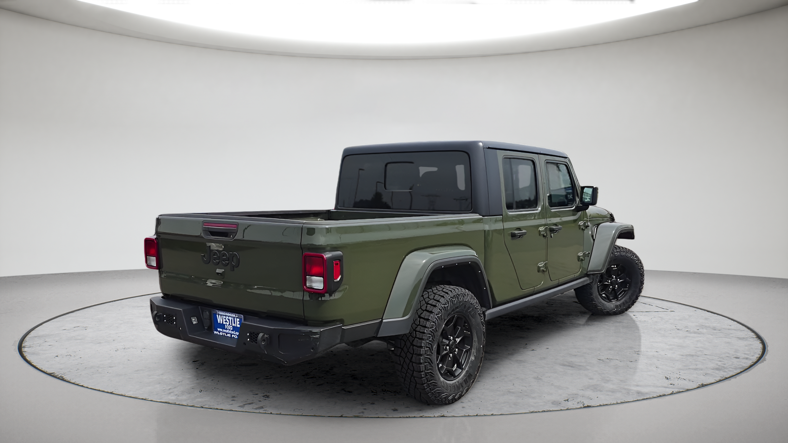 Used 2021 Sarge Green Clearcoat Jeep Willys image 7