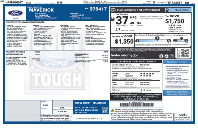 New 2026 White Ford XLT image 1