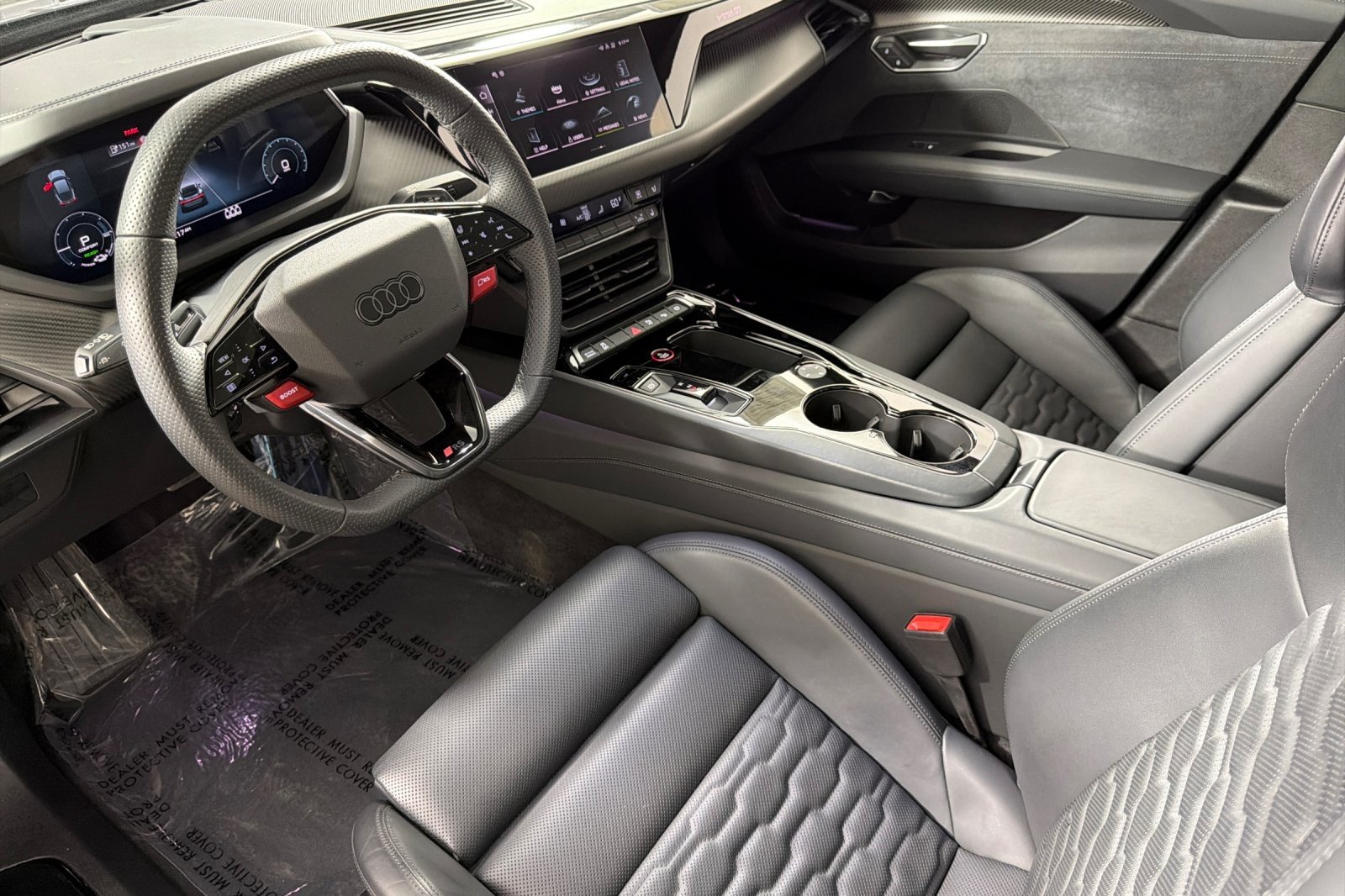 Used 2025 Mythos Black Metallic Audi performance quattro image 9