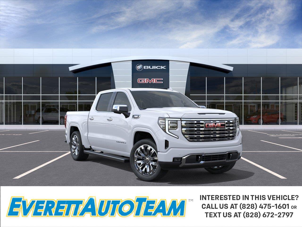 New 2026 Glacier White Tricoat GMC Denali image 1