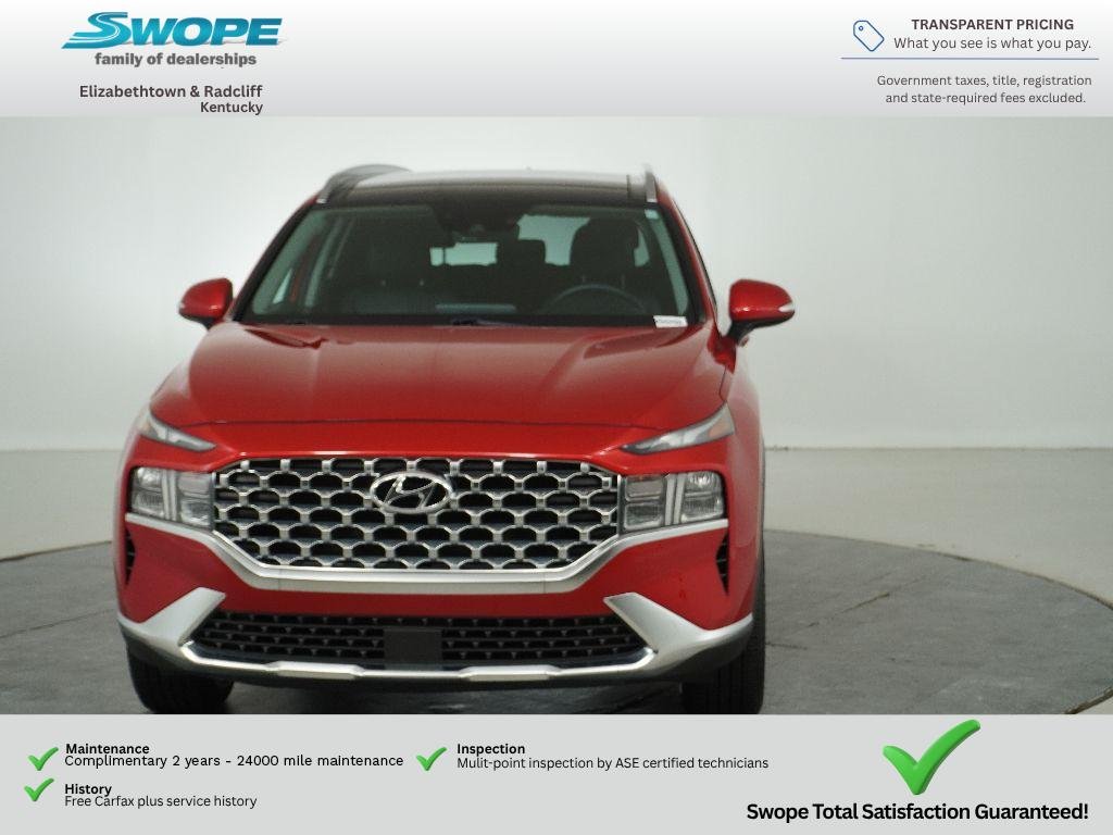 Used 2022 Calypso Red Hyundai SEL image 9