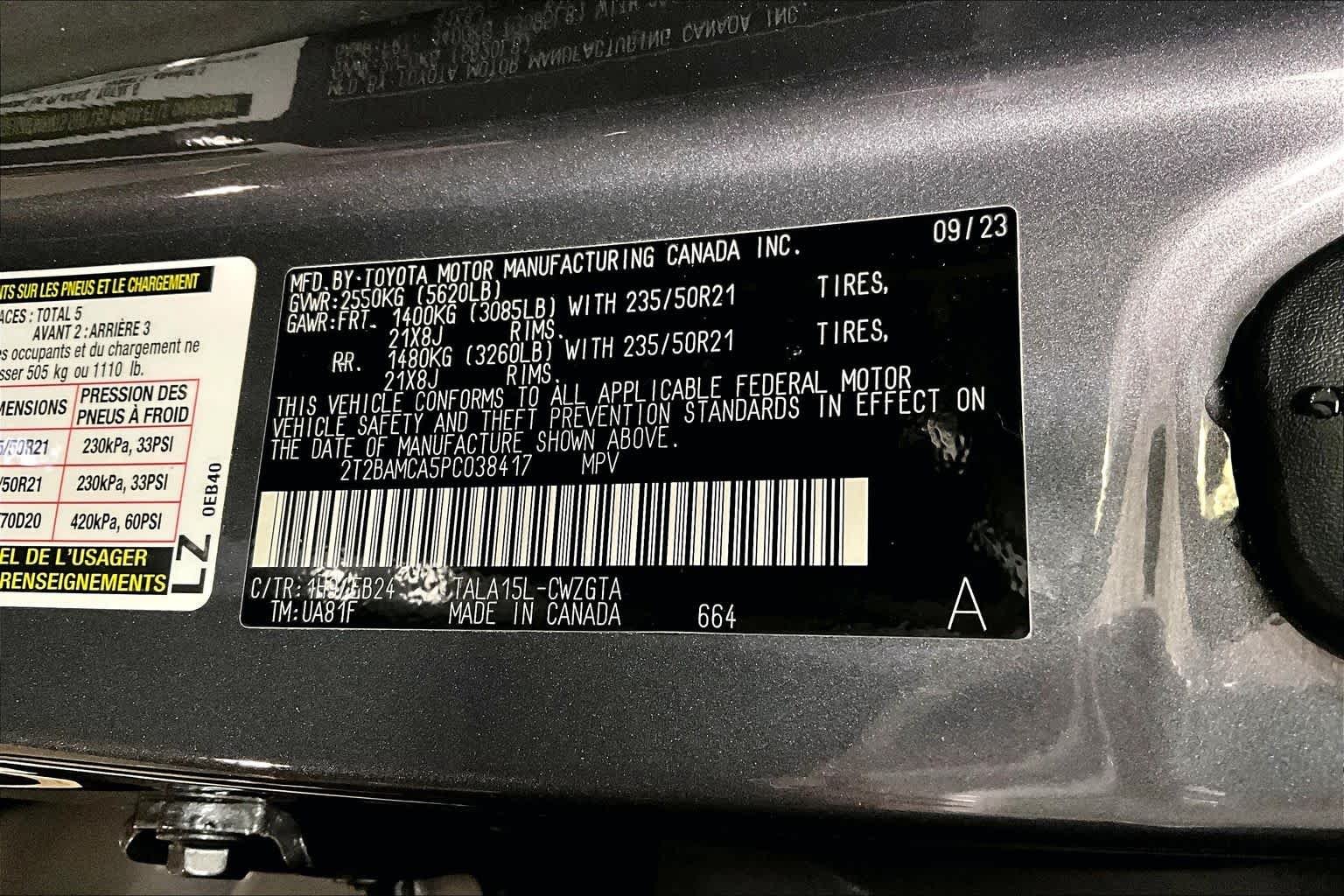 Used 2023 Nebula Gray Pearl Lexus F SPORT Handling image 34