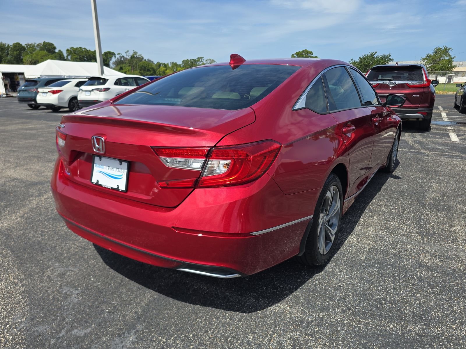 Used 2020 Red Honda EX image 4