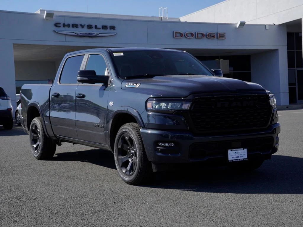 New 2026 Forged Blue Metallic Exterior Paint RAM Big Horn/Lone Star image 2