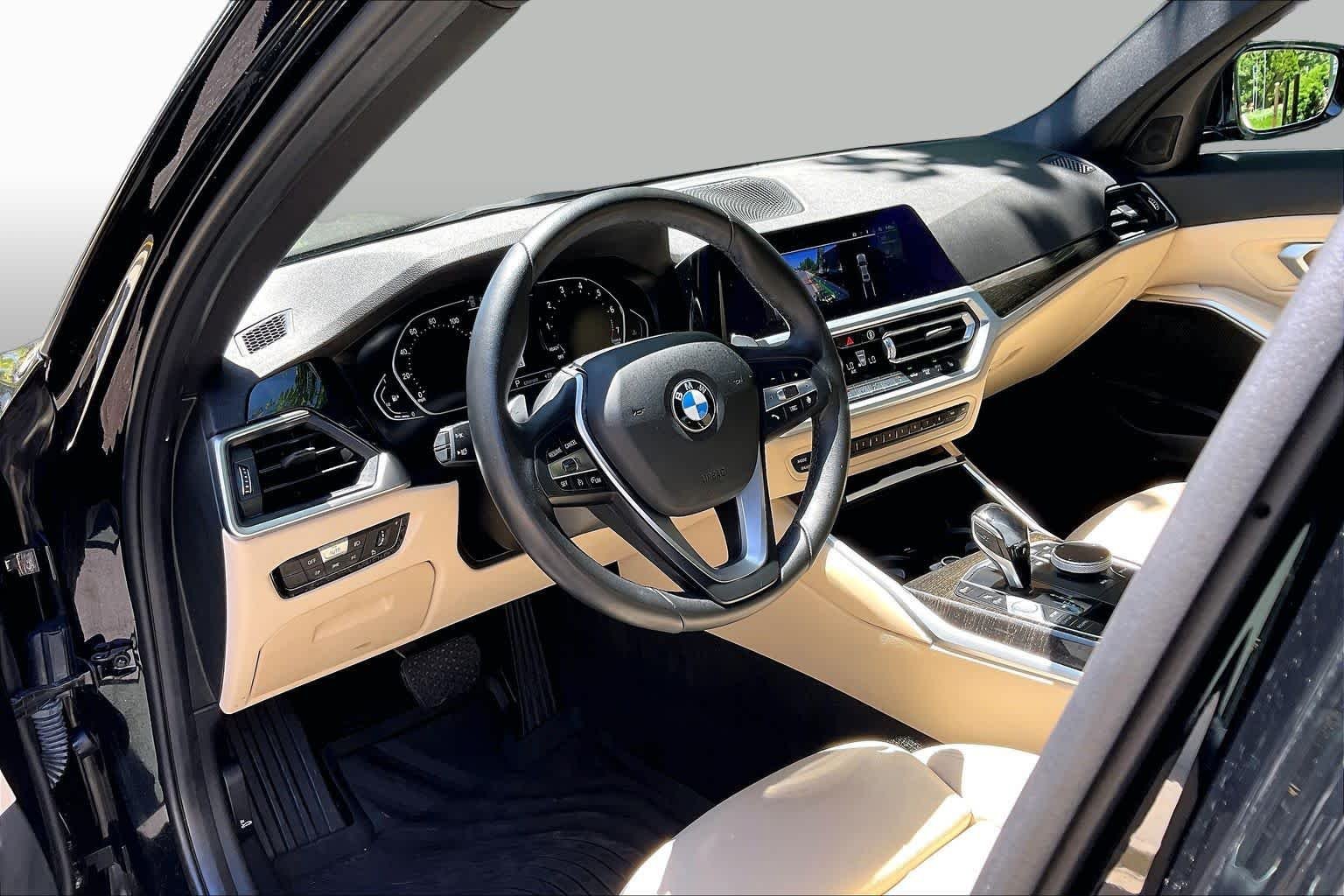 Used 2021 Jet Black BMW 330i xDrive image 17