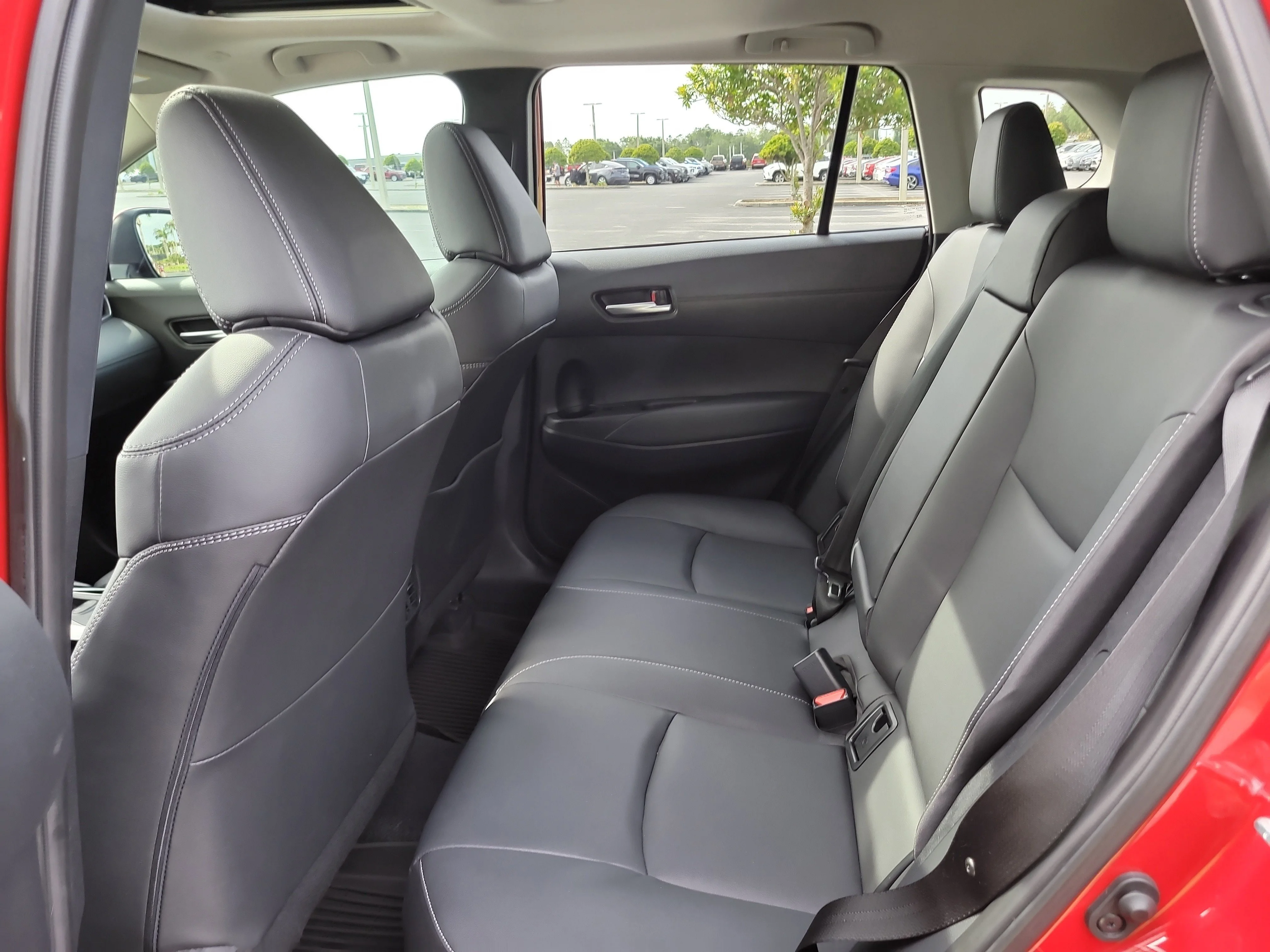 Certified Used 2024 Barcelona Red Metallic Toyota XLE image 14