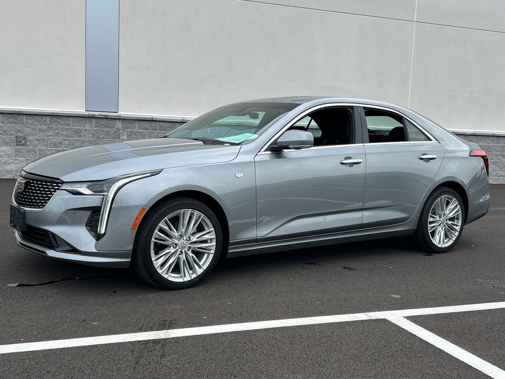 Used 2024 Silver Cadillac Premium Luxury image 1