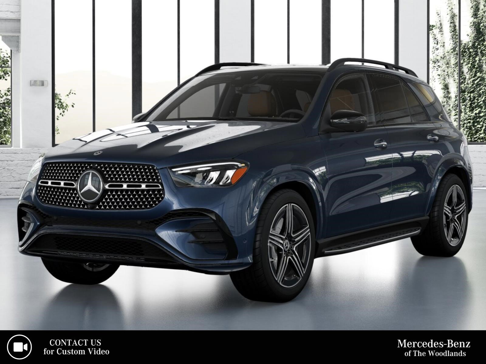 New 2026 Twilight Blue Metallic Mercedes-Benz GLE 450 image 1