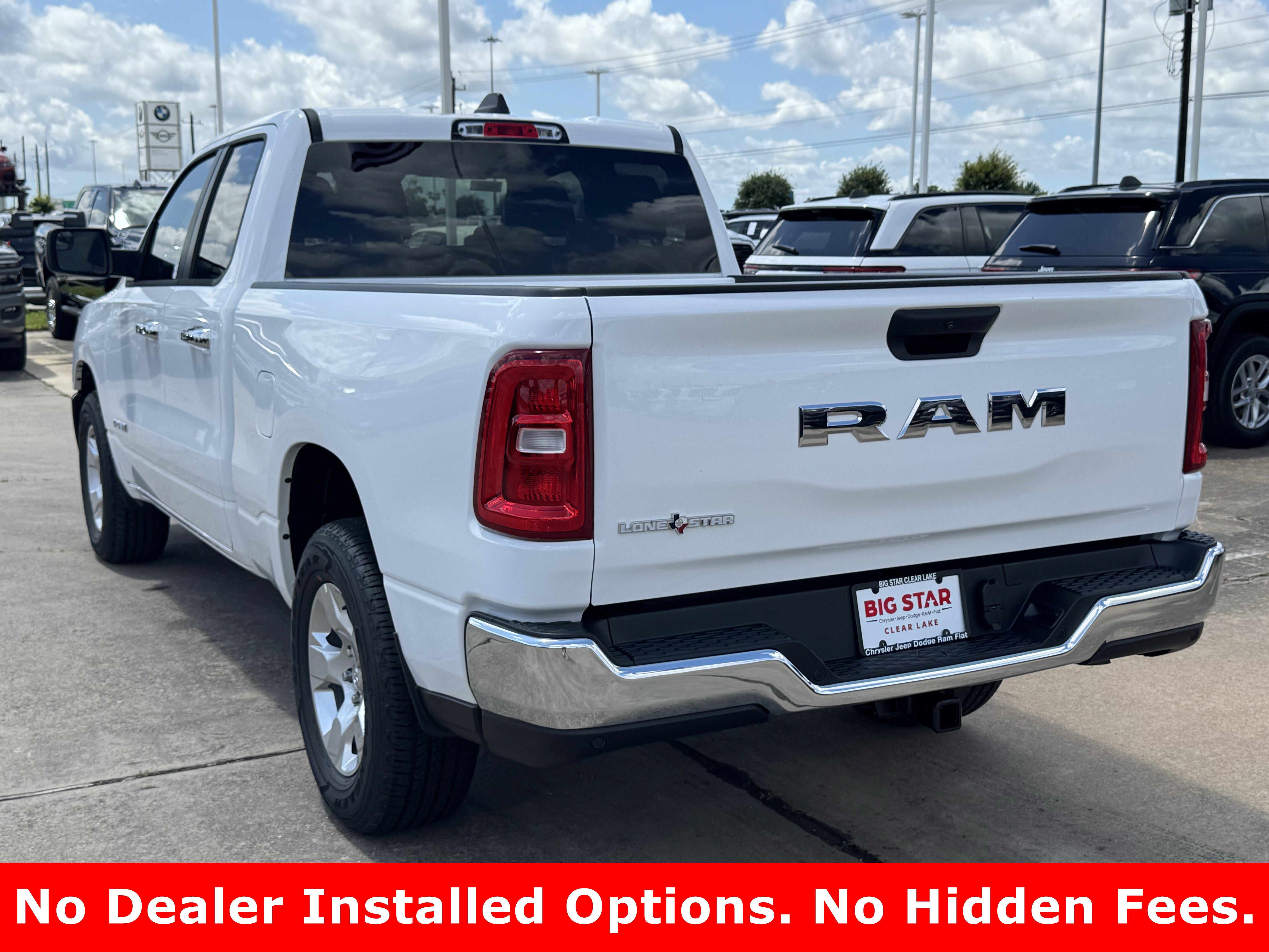 New 2026 Bright White Clear-Coat Exterior Paint RAM Lone Star image 7