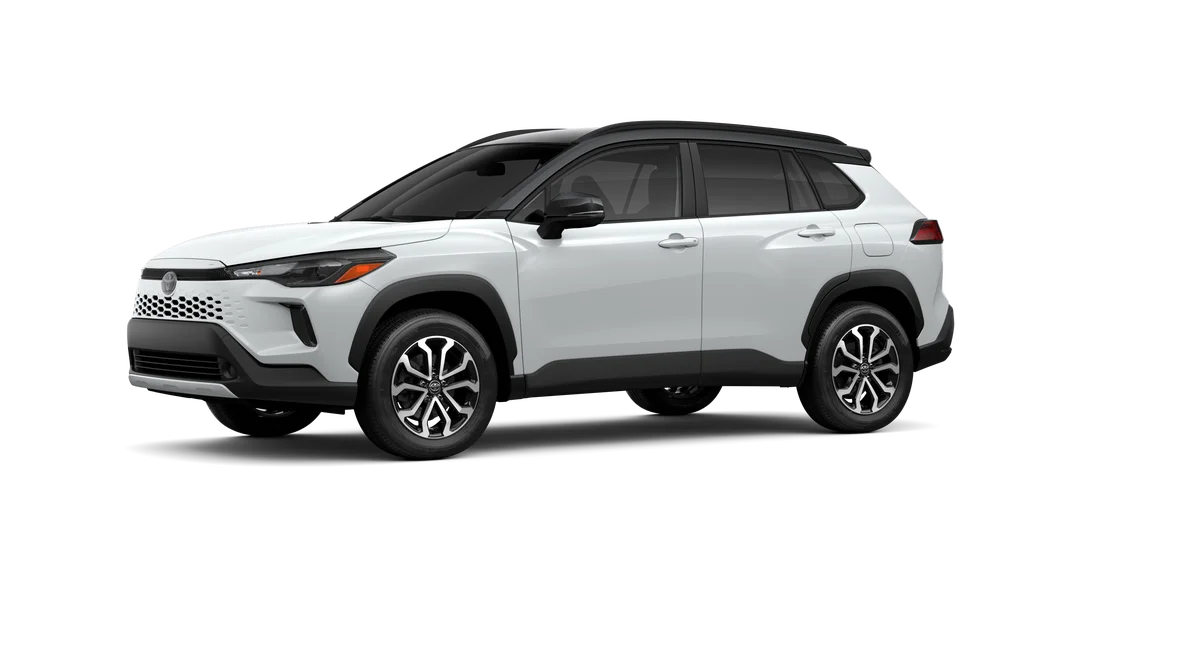 New 2026 Wind Chill Pearl with Jet Black roof Toyota Hybrid SE image 24