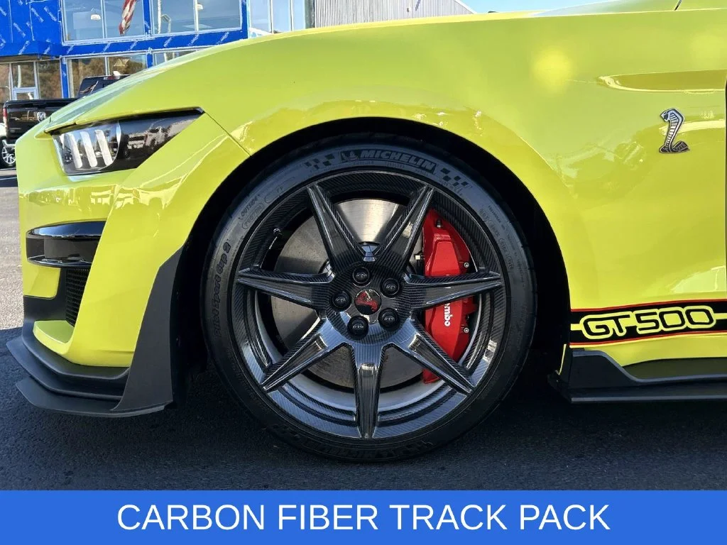 Used 2021 Yellow Ford Shelby GT500 image 9