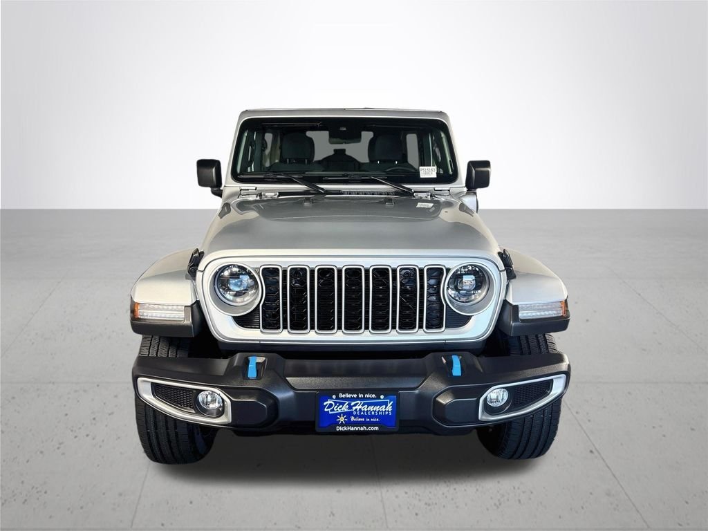 Certified Used 2024 Silver Jeep Sahara 4xe image 3