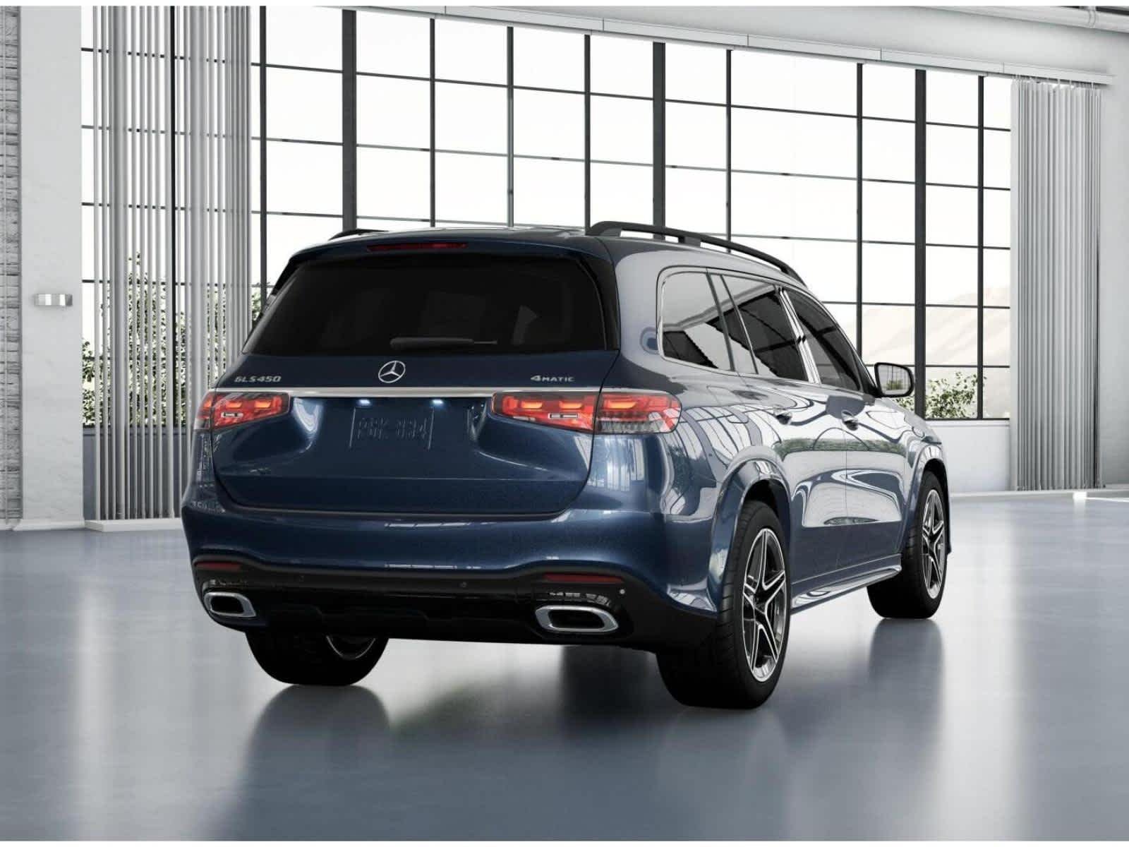 Nuevo Mercedes-Benz GLS 450 azul metalizado crepuscular 2026, imagen 63