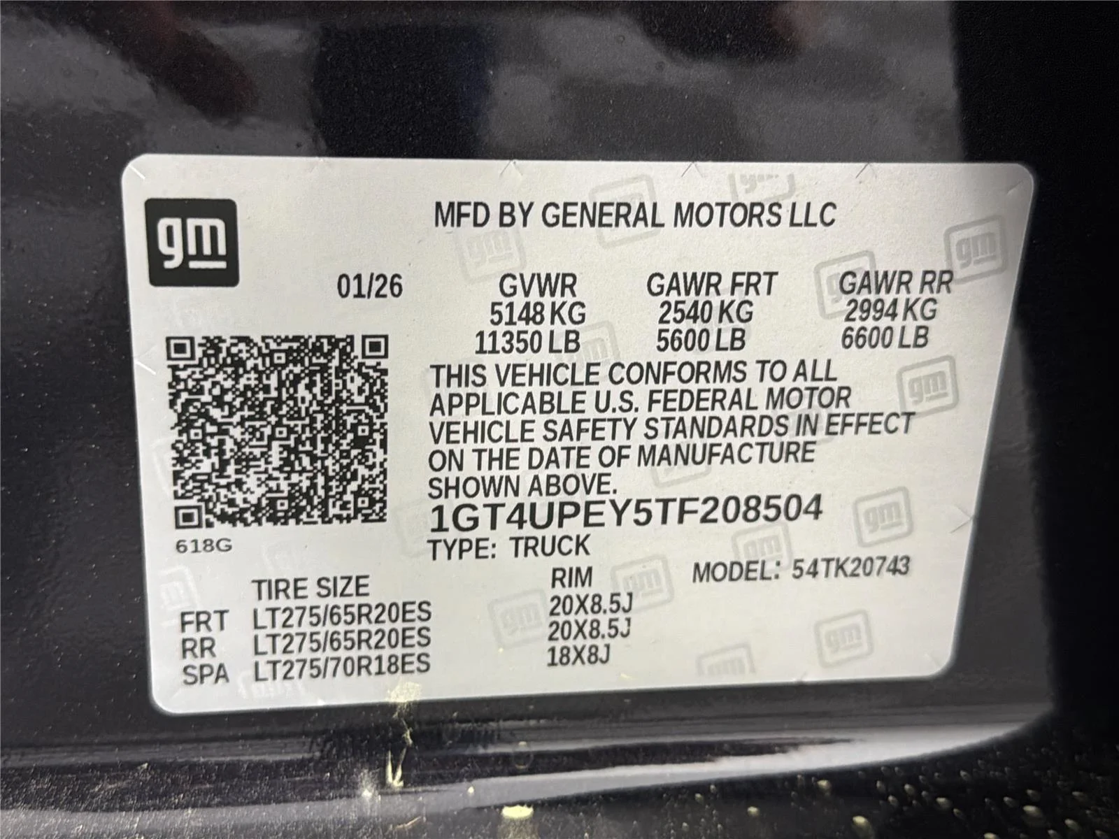 New 2026 Titanium Rush Metallic GMC AT4 image 34