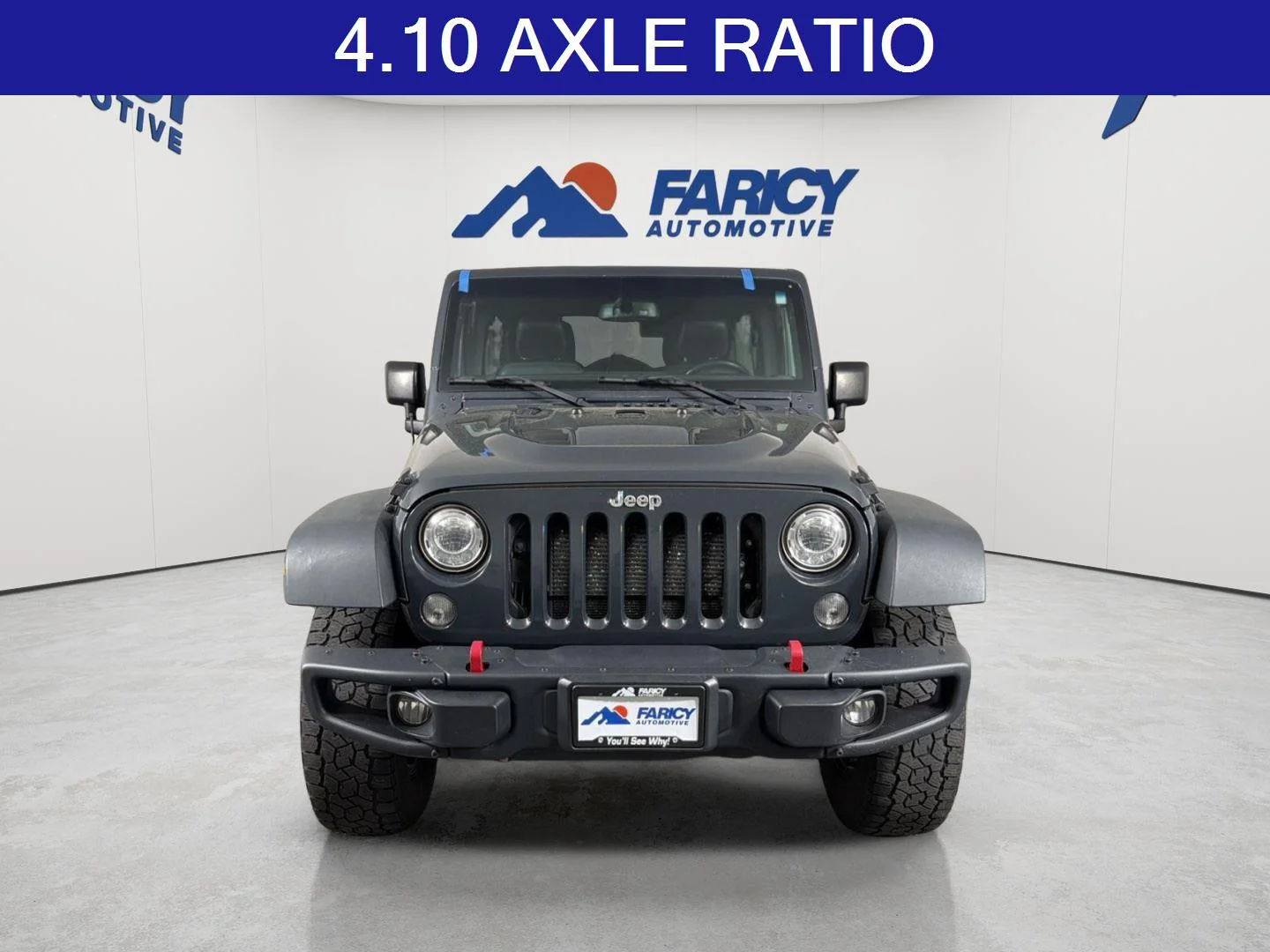 Used 2017 Rhino Clearcoat Jeep Rubicon Hard Rock image 4