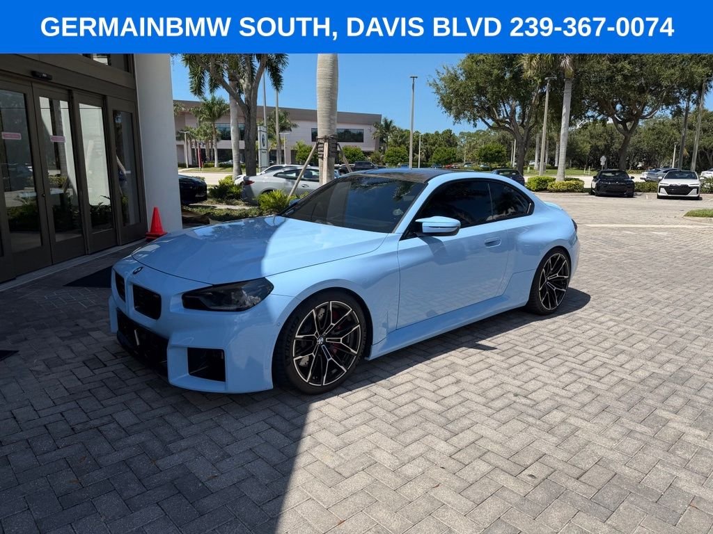 Used 2024 Blue BMW Base image 2