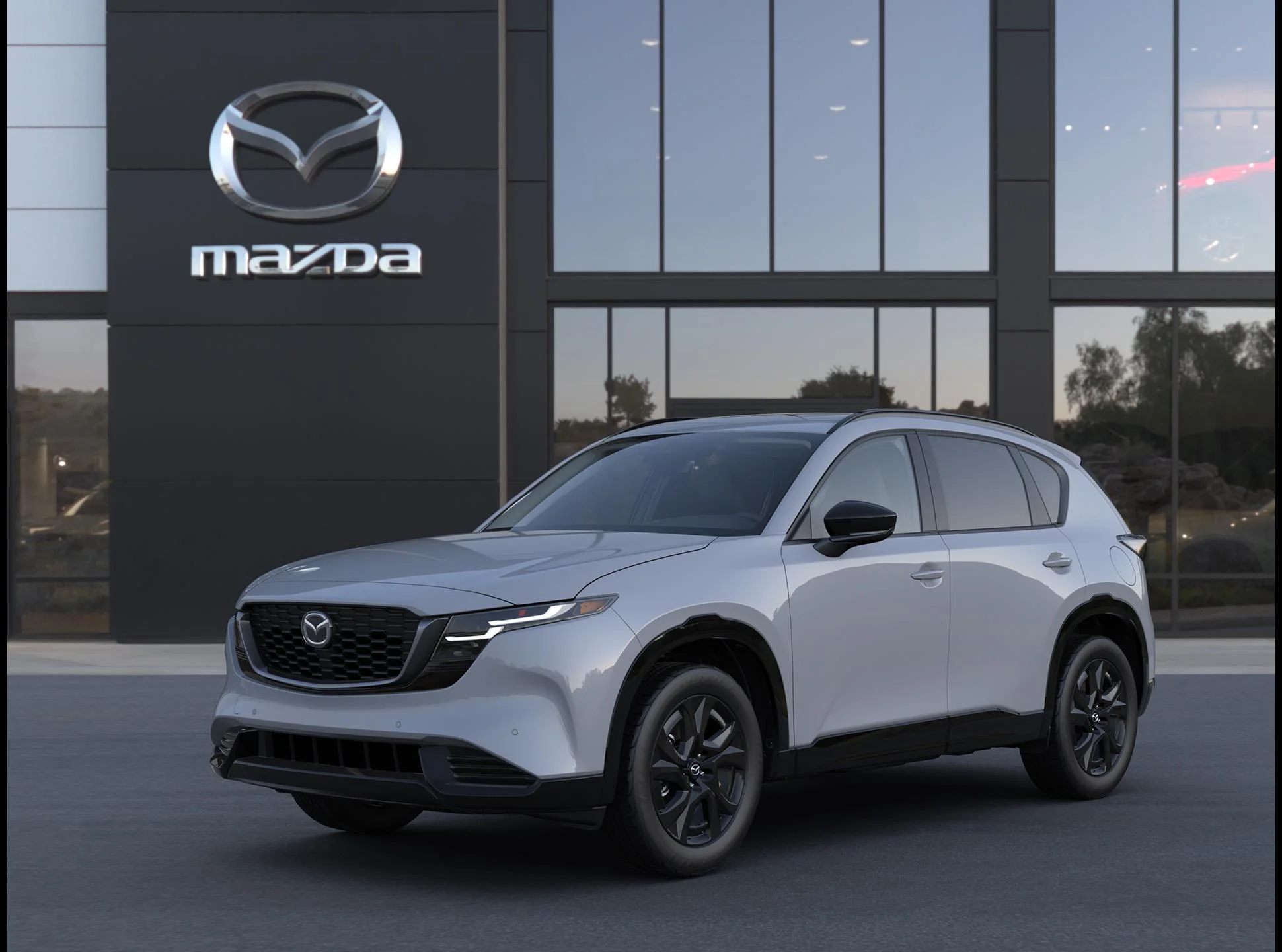 New 2026 Aero Gray Metallic Mazda 2.5 S Premium AWD image 1