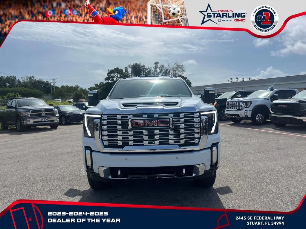 New 2026 Glacier White Tricoat GMC Denali image 3