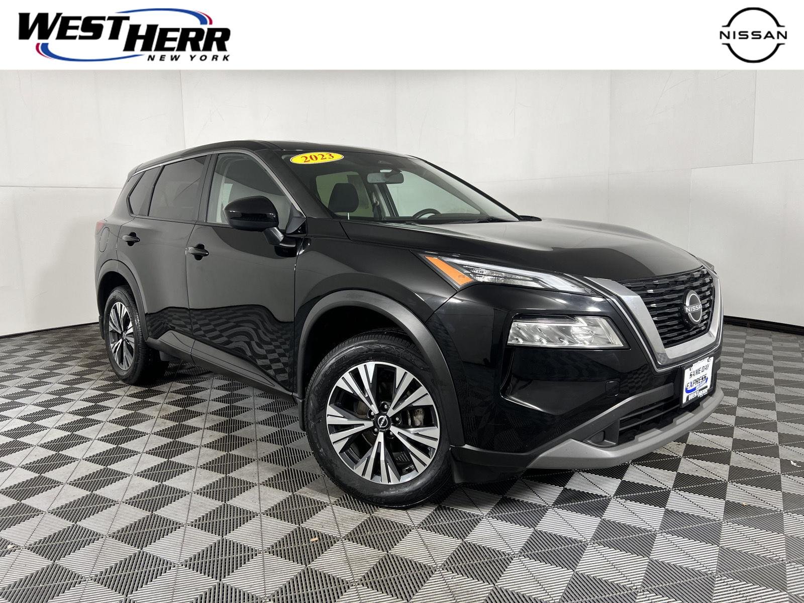 Used 2023 Super Black Nissan SV image 1