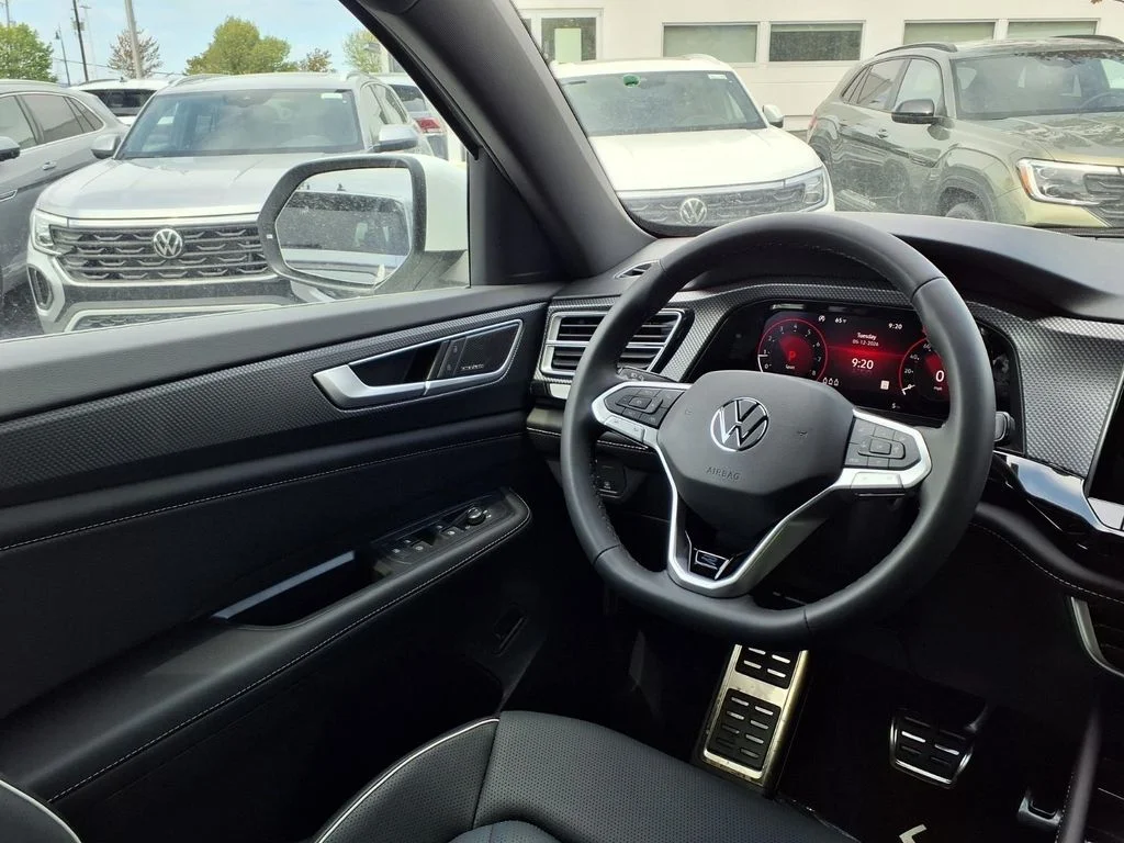 New 2026 Opal White Pearl Volkswagen 2.0T SEL R-Line Black image 25