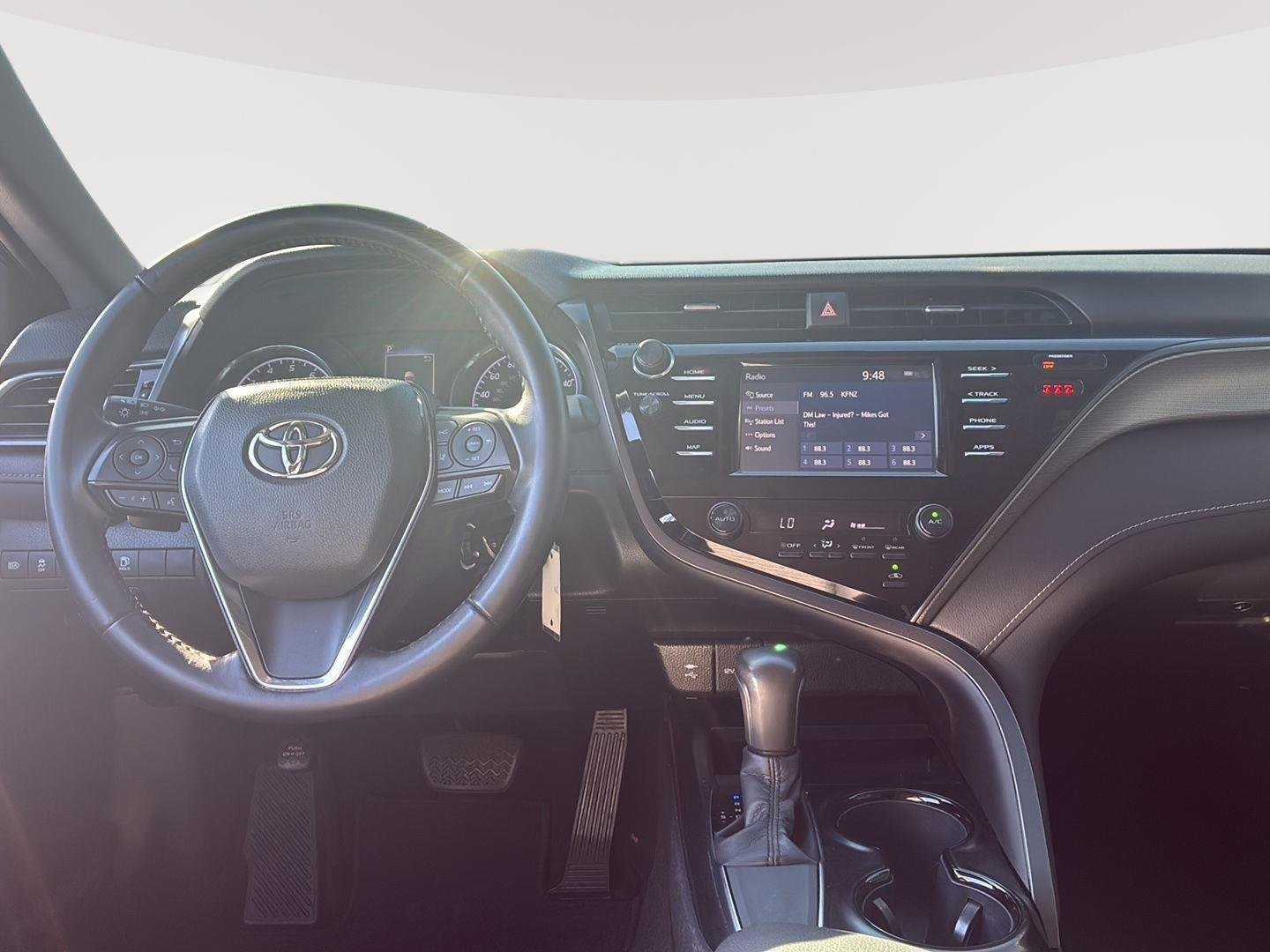Used 2019 Blue Streak Metallic Toyota SE image 4