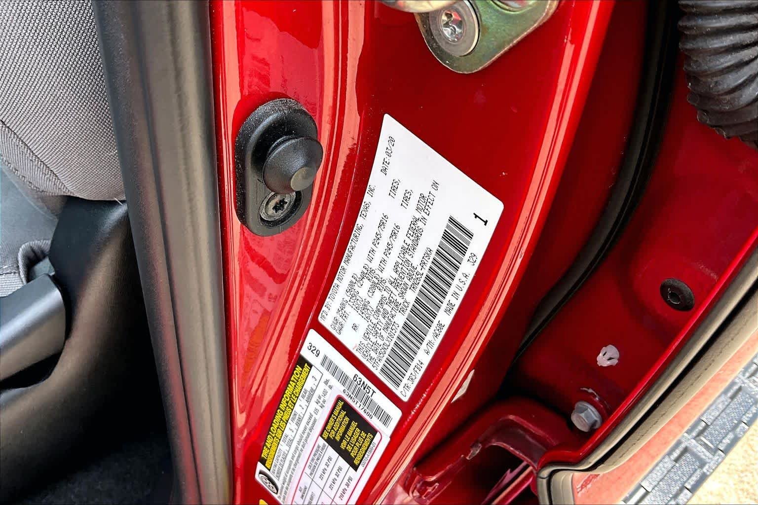 Used 2020 Barcelona Red Metallic Toyota SR image 33