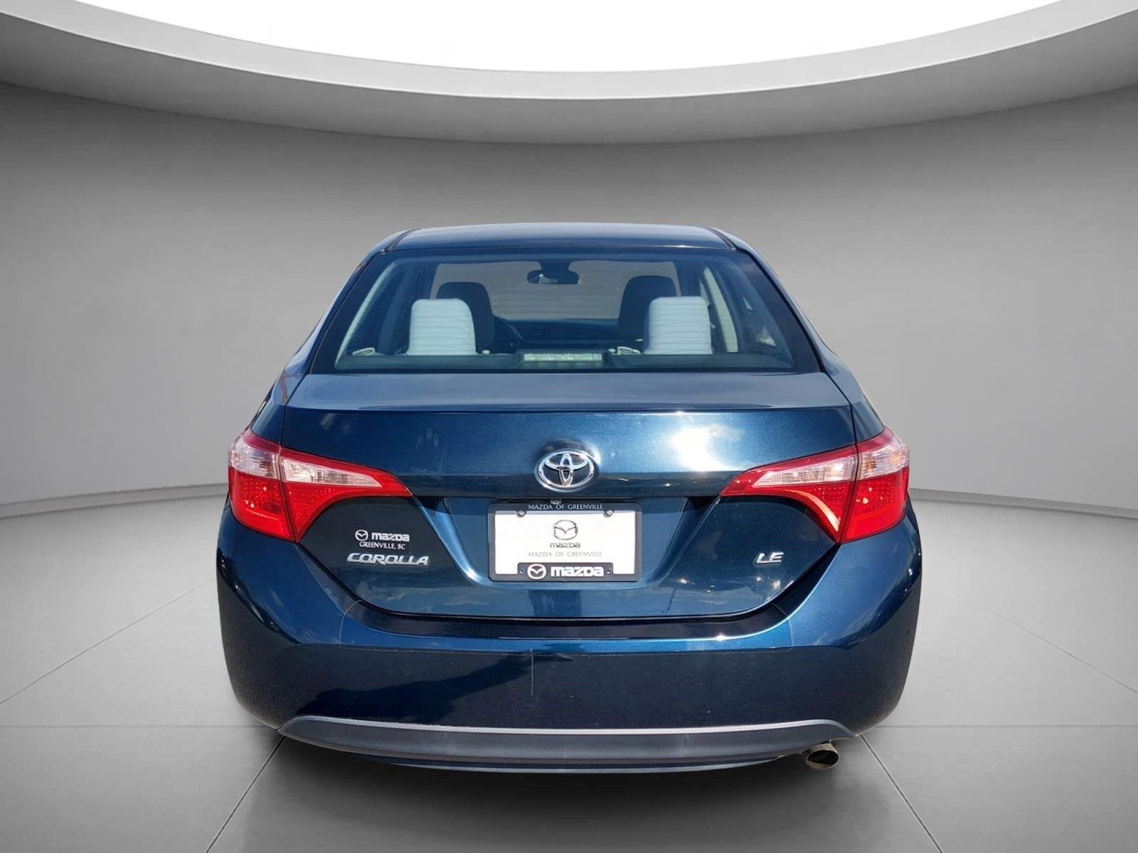 Used 2018 Galactic Aqua Mica Toyota LE image 4
