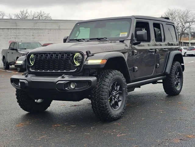 New 2026 Granite Crystal Metallic Clear-Coat Exterior Paint Jeep Willys image 6