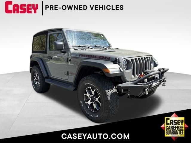 Used 2020 Gray Jeep Rubicon image 1