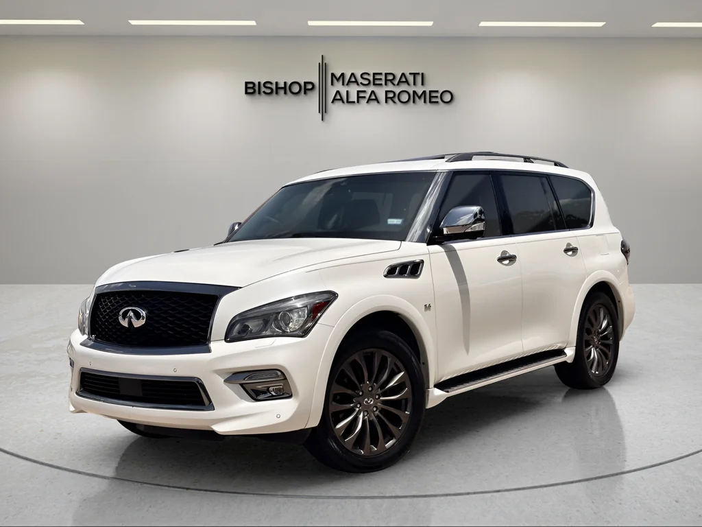 Used 2017 INFINITI QX80 Limited with VIN JN8AZ2NE7H9156218 for sale in Hurst, TX