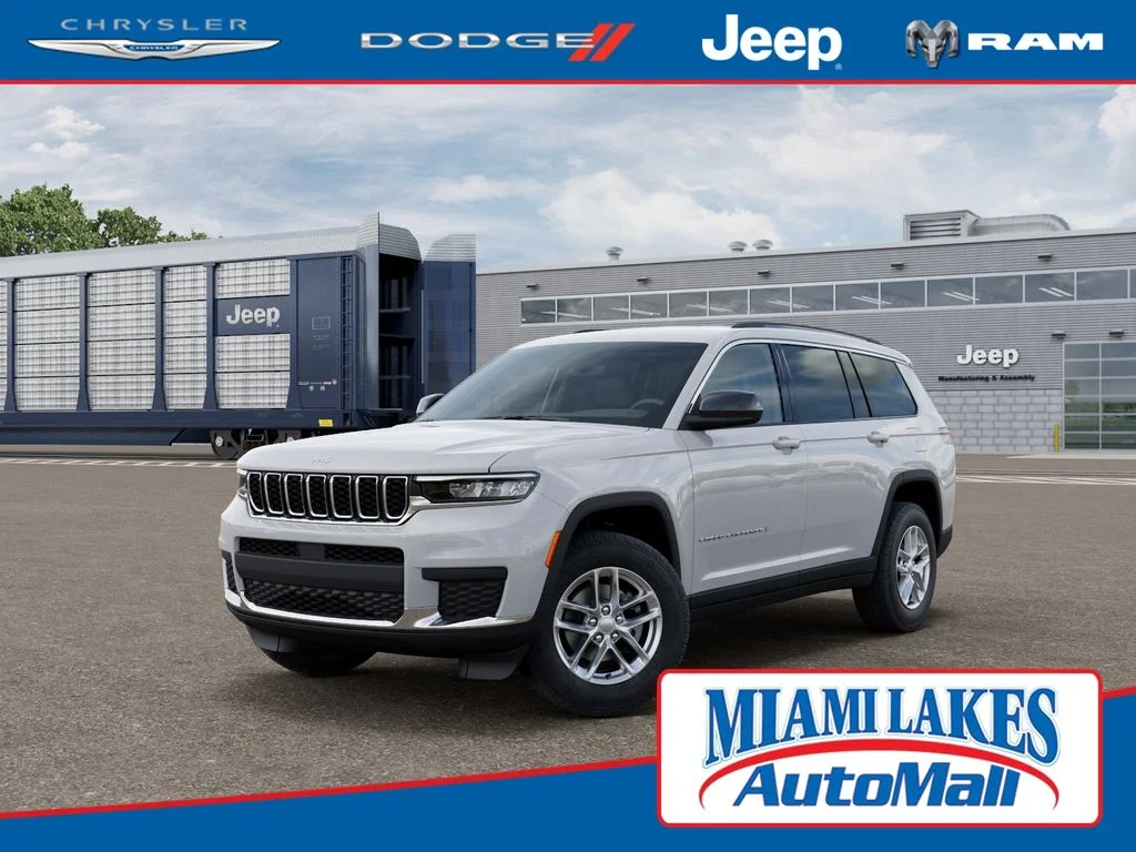 New 2026 Bright White Clear-Coat Exterior Paint Jeep Laredo image 1