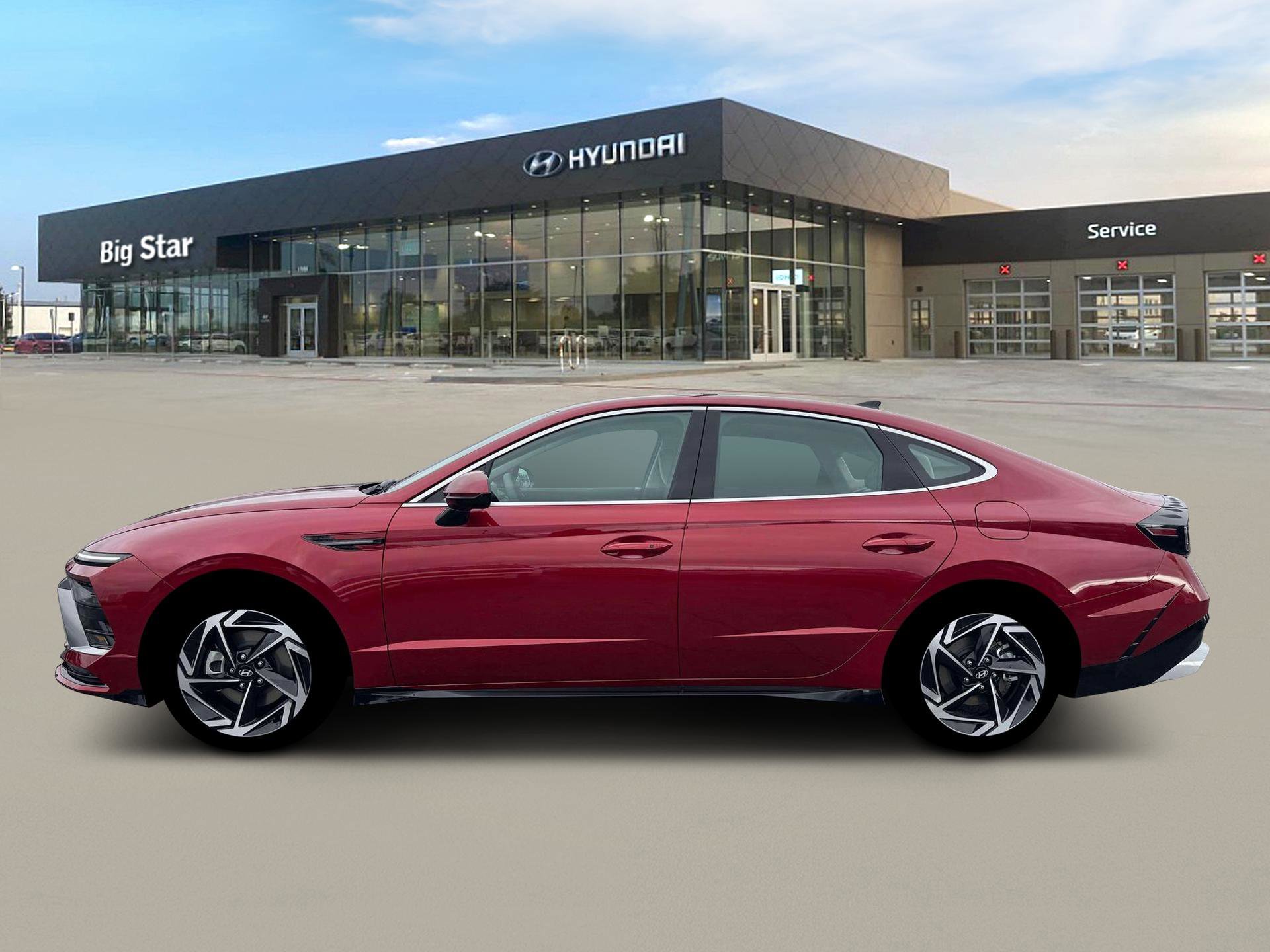 New 2026 Ultimate Red Hyundai SEL Sport image 3