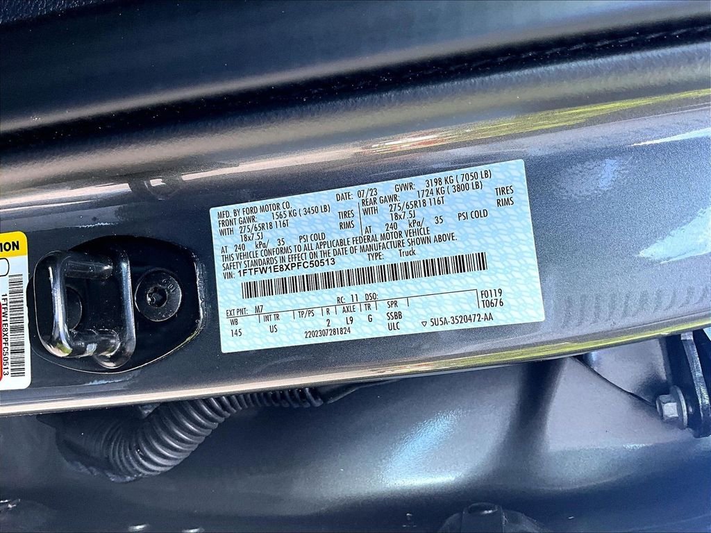 Used 2023 Gray Metallic Ford XLT image 6