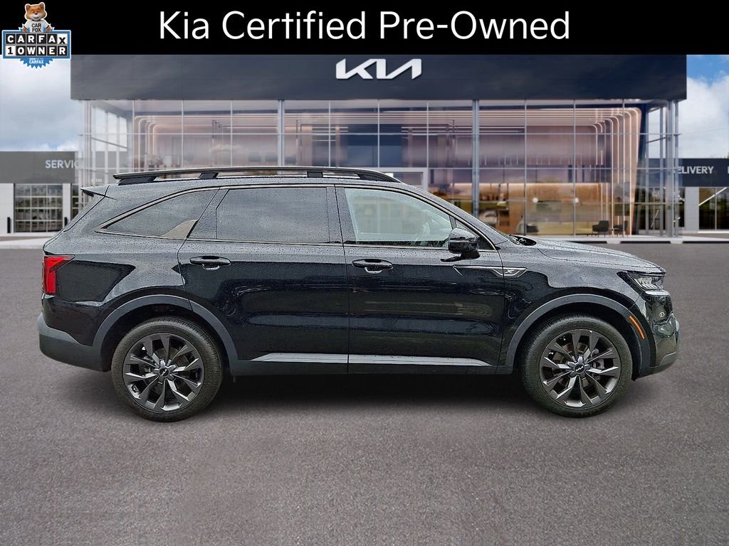 Certified Used 2023 Black Kia X-Line EX image 8